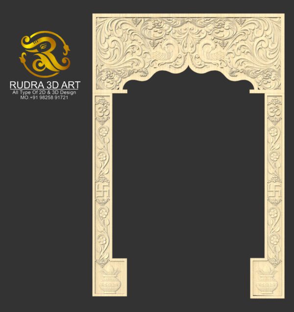 3D TAMPLE AND ARCH 