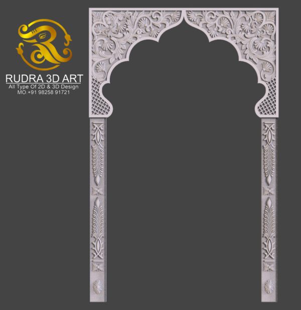 3D TAMPLE AND ARCH 