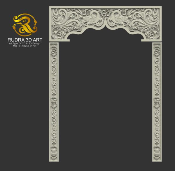 3D TAMPLE AND ARCH 
