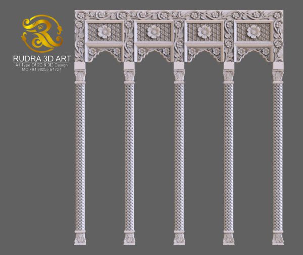 3D TAMPLE AND ARCH