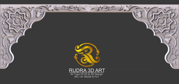 3D TAMPLE AND ARCH 